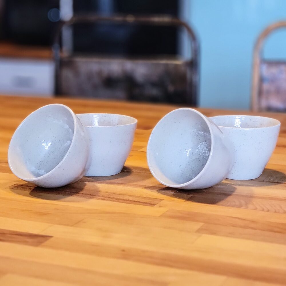 Ensemble de 4 bols “BETA” en grès empilables – Parfaits pour desserts et soupes – Image 5