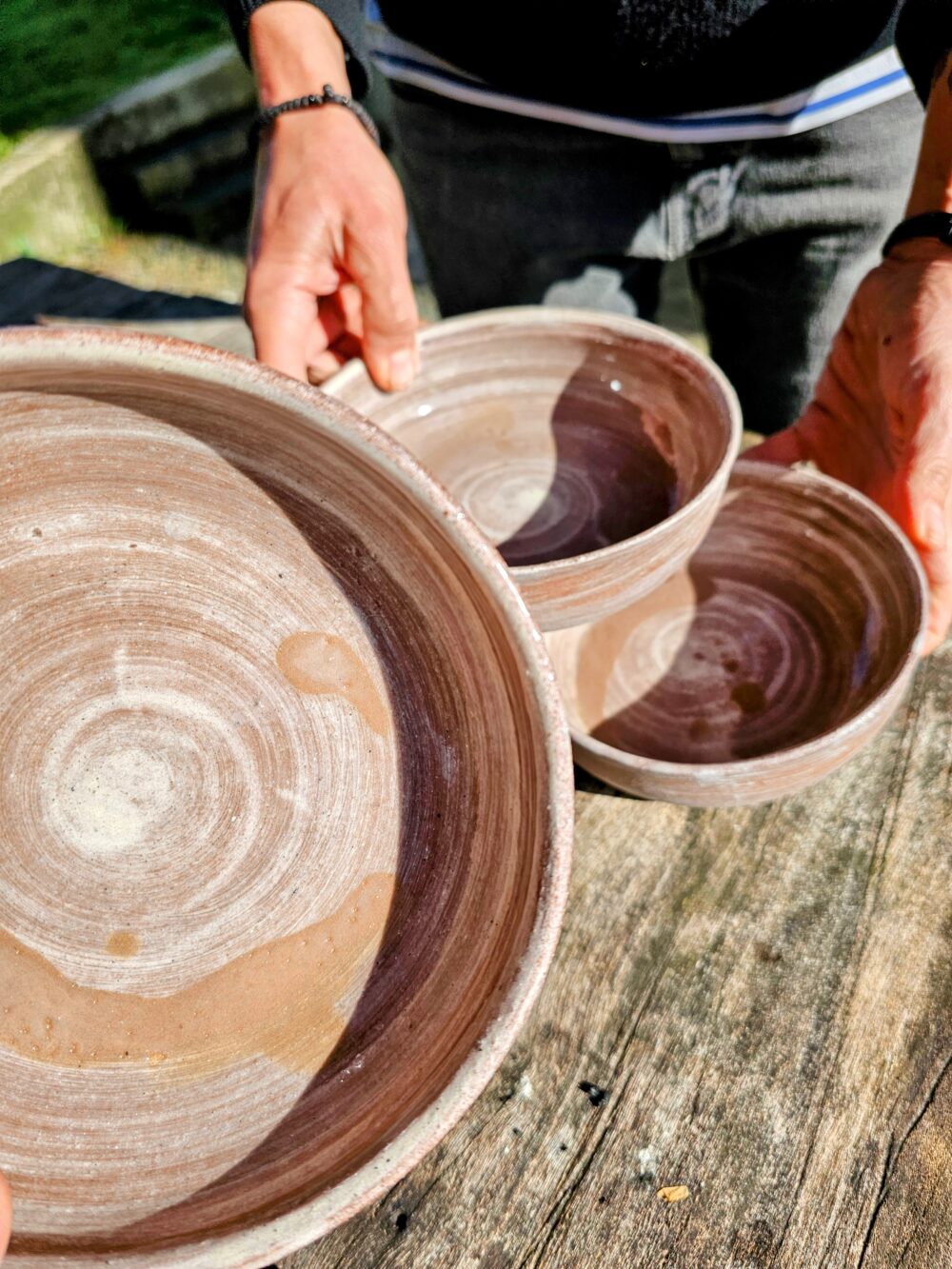 ÉCLAT – Bol artisanal en grès rouge engobé, fait main – Image 6