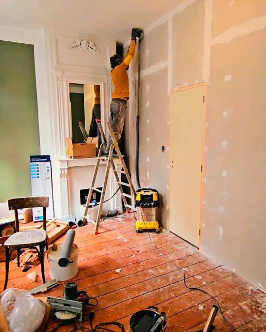 Un mois de travaux à La Maison Fives: le Five Room Hotel prend forme