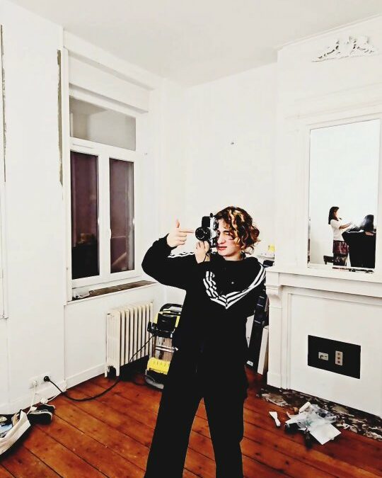 PHOTOS — Shooting à La Maison Fives — portraits argentiques noir et blanc en famille