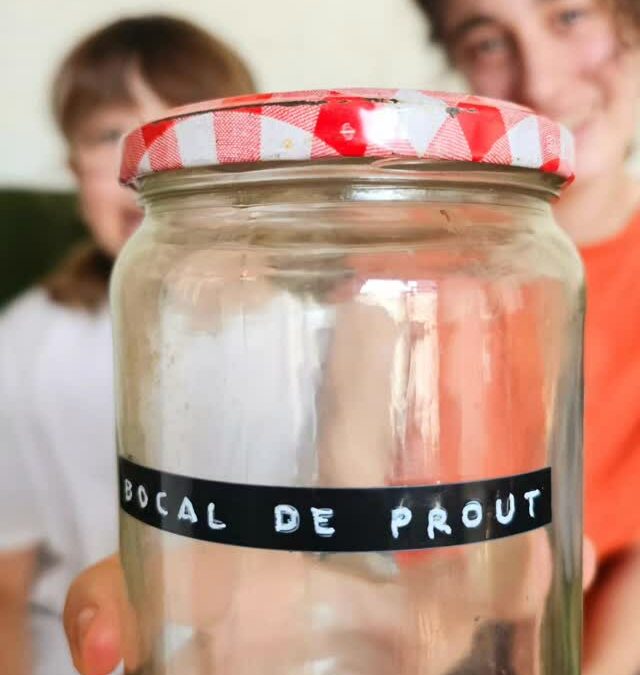 FÊTE DES PÈRES, LE BOCAL À PROUT beaucoup d&rsquo;amour, beaucoup d&rsquo;humour