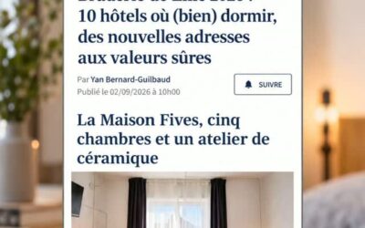 VU DANS LE FIGARO VOYAGES 👀❤️ La Maison Fives dans la sélection des 10 hôtels où (bien) dormir à Lille pour la Braderie 2026
